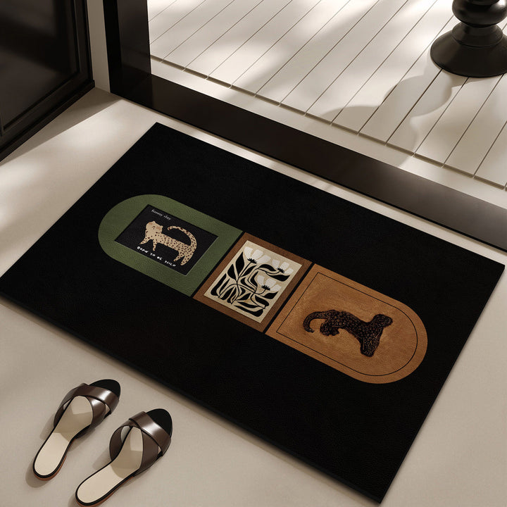 Decorative Bird Theme Rug