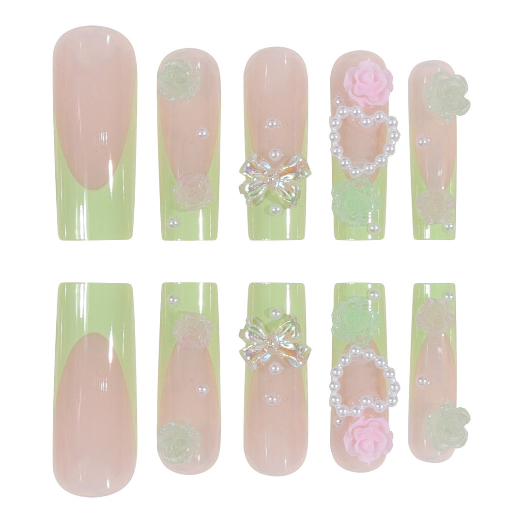 Artistic Decorative Press-On Nails Kalsten