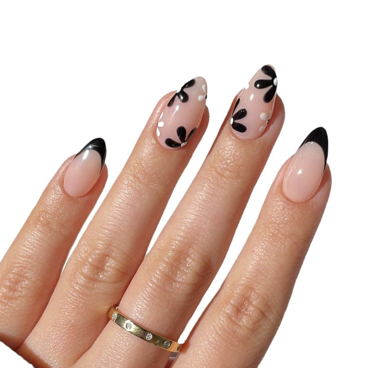Artistic Floral-Creative Nail Art Extensions