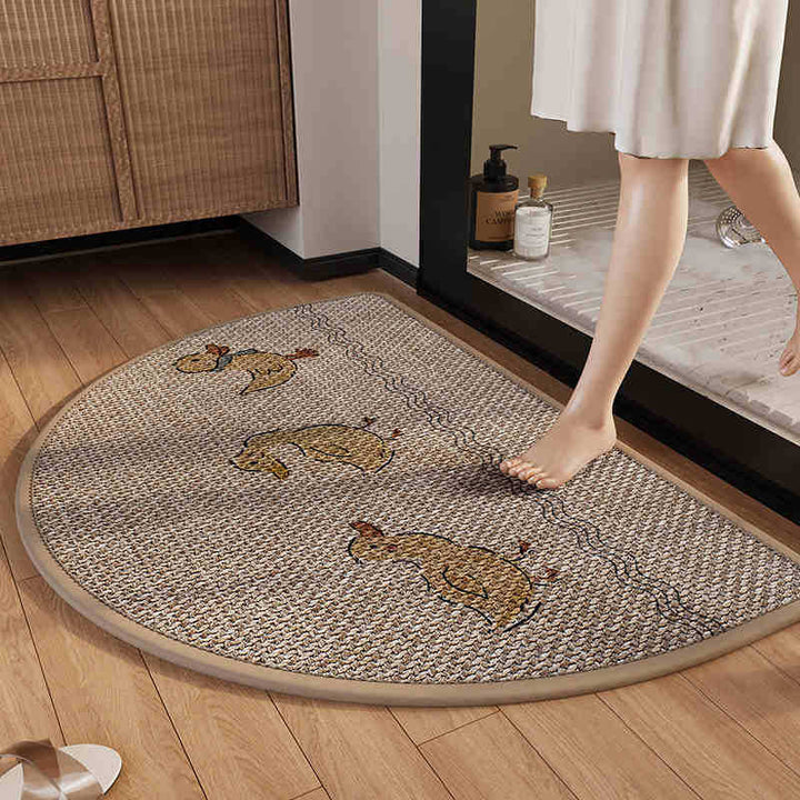 Soft Plush Bathroom Mat Kalsten