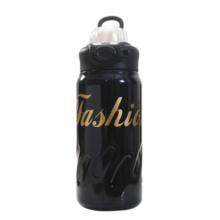 Stylish sports water bottle with practical spill protection Kalsten