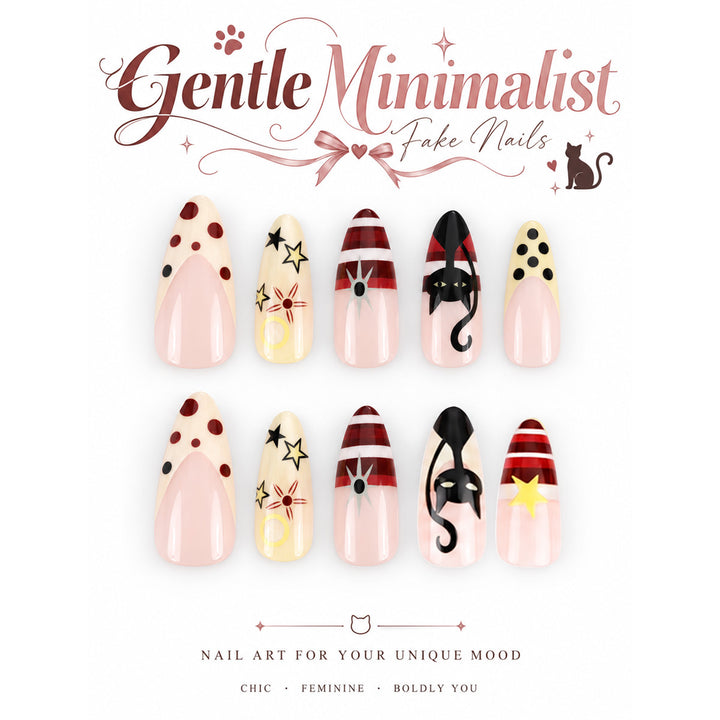 Creative Abstract Nail Art