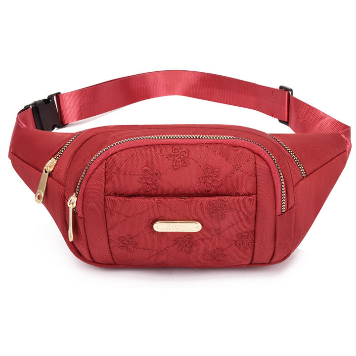 WoChic Embroidered Fanny Pack