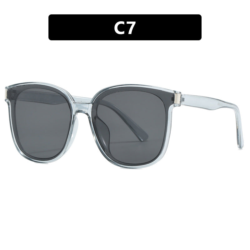 Women's stylish sunglasses with high-quality, transparent plastic frame Kalsten
