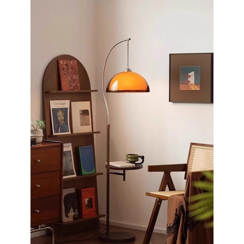 Modern Arc Floor Lamp with Adjustable Shade