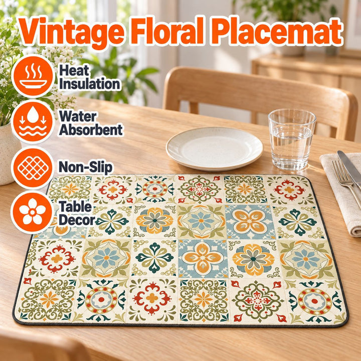 Decorative Kitchen Comfort Mat Kalsten