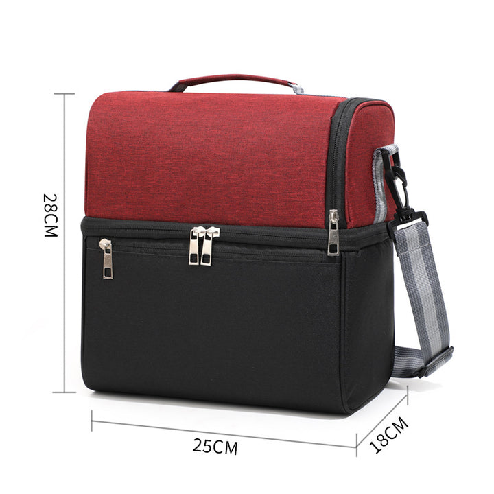 Ladies Multifunctional Cooler Bag with Insulated Double Chamber Kalsten