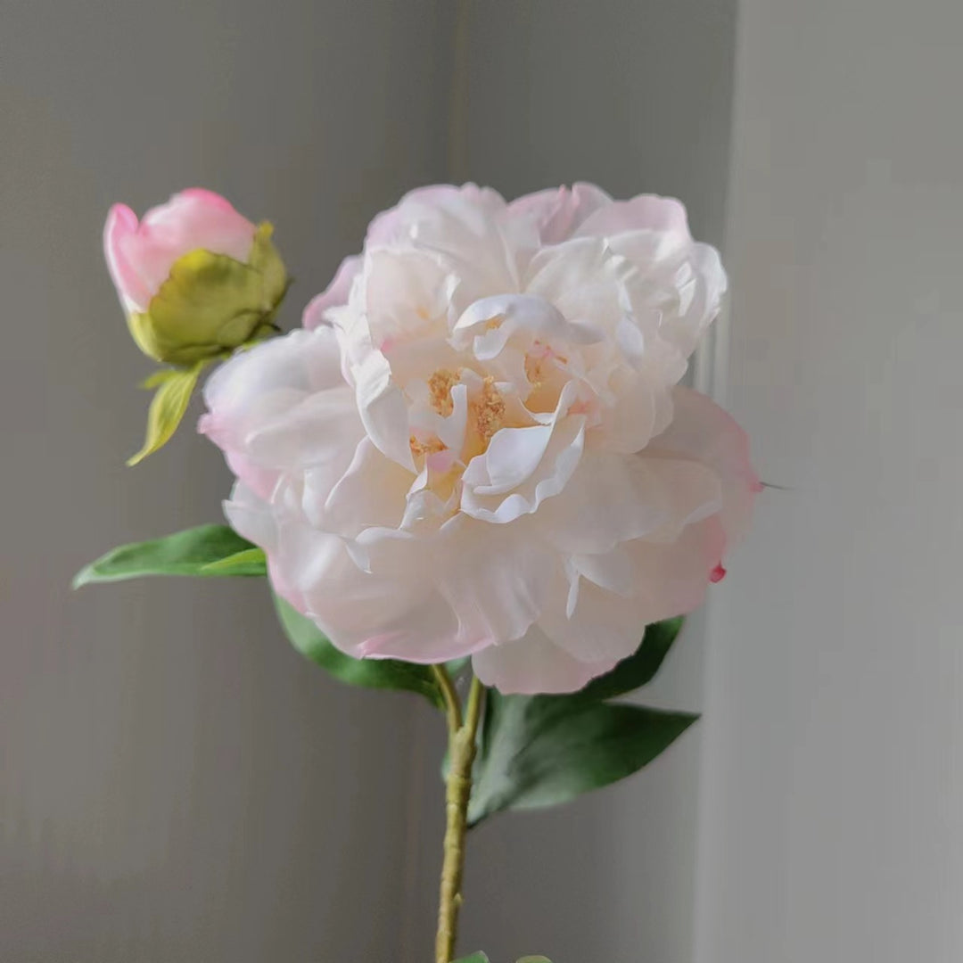 Premium Artificial Peony Stem