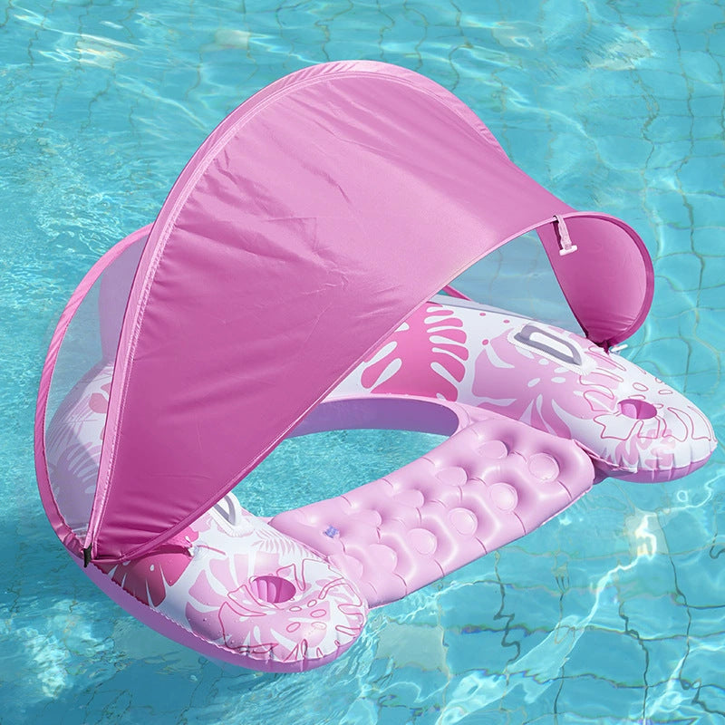 Ladies Inflatable Comfort Swimming Lounge with Viewing Window Kalsten