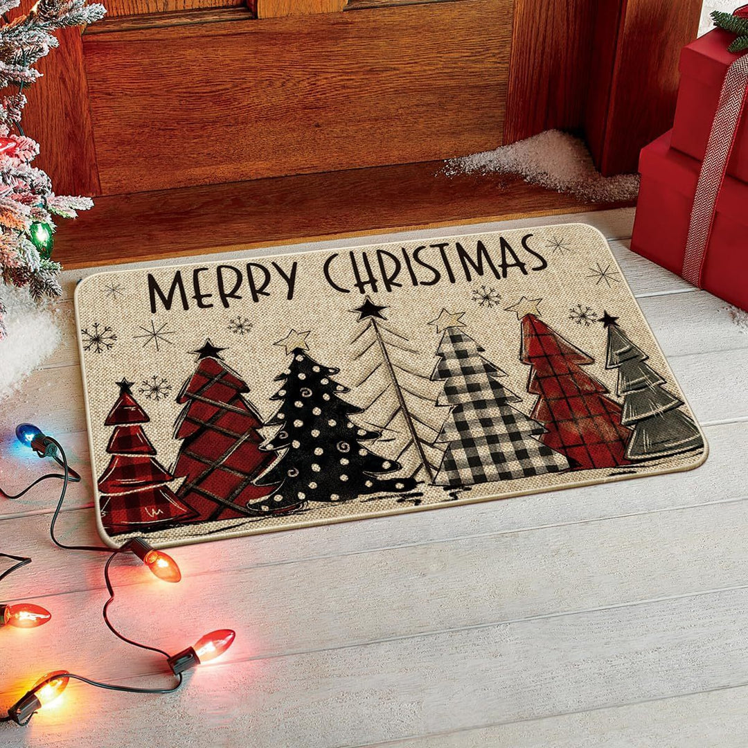 Festive Holiday Door Mat Kalsten