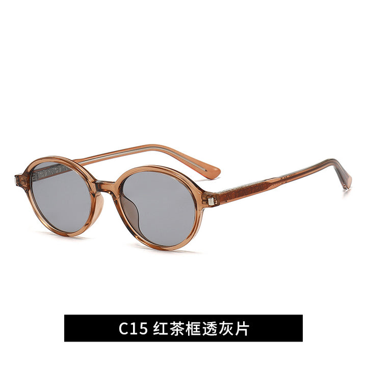 Women's fashionable sunglasses with curved frame Kalsten