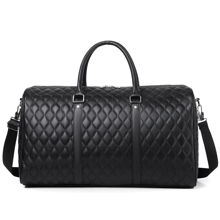 Premium Quilted Leather Duffle