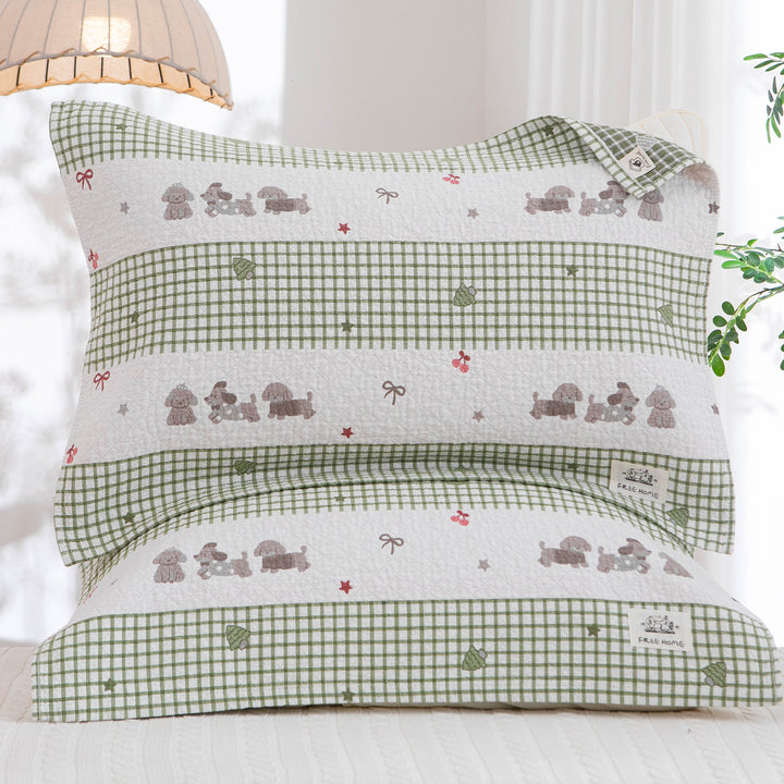 Ladies pillowcase with playful horse motif Kalsten