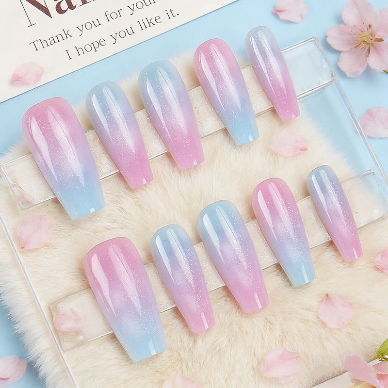 Ombre Effect Press-On Nail Set Kalsten