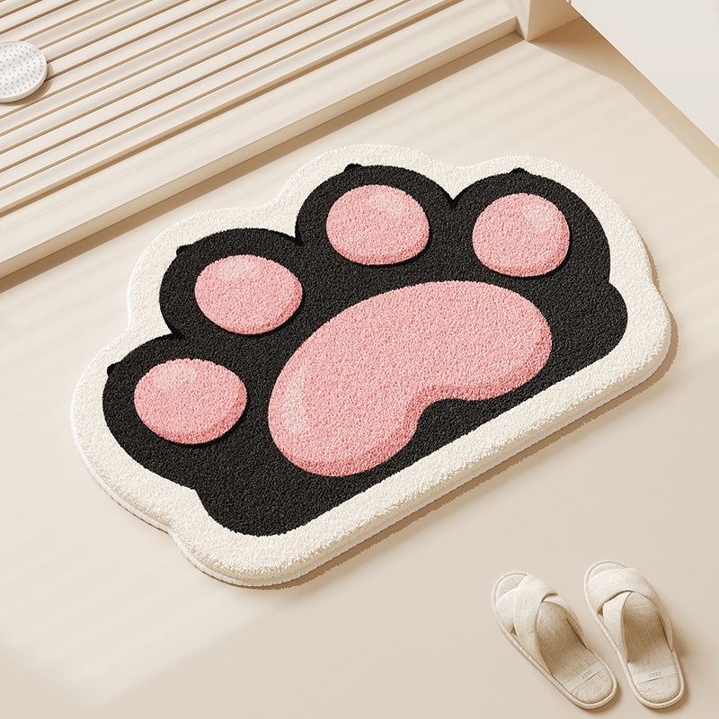 Cat Paw Shaped Floor Mat Kalsten