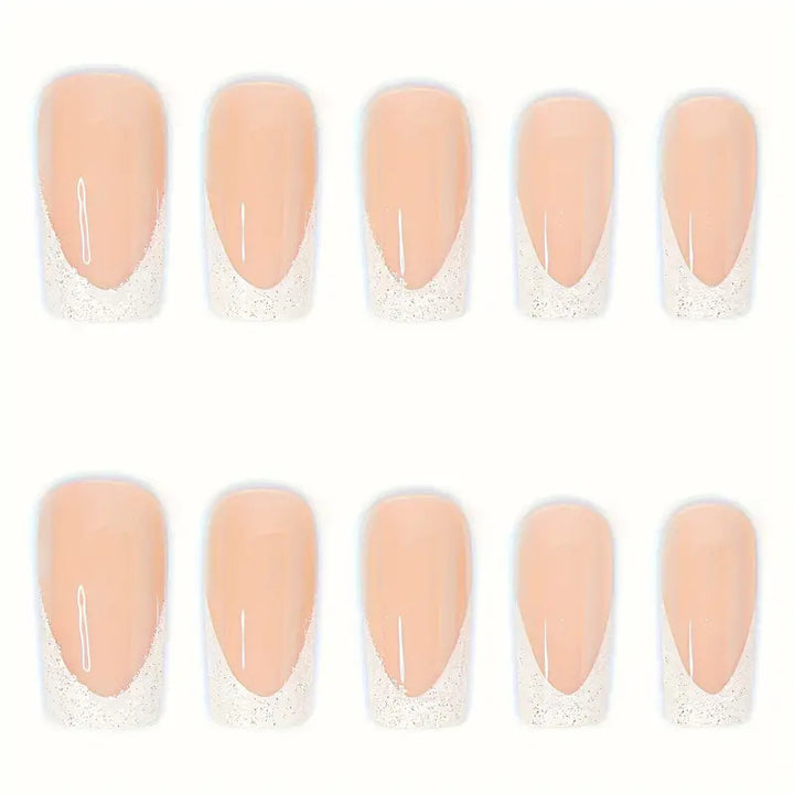 Decorative Glitter-Accent Press-On Nails Kalsten