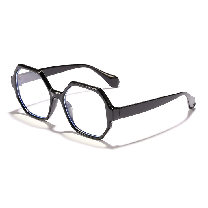 Women's fashionable sunglasses with hexagonal frame and UV protection Kalsten
