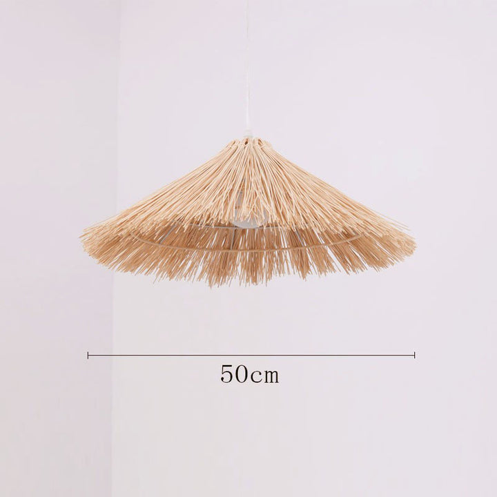 Organic Woven Pendant Light