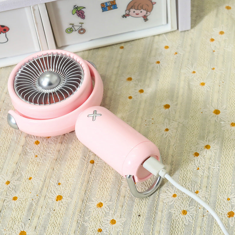Women's Portable Hand Fan with Cute Animal Design Kalsten