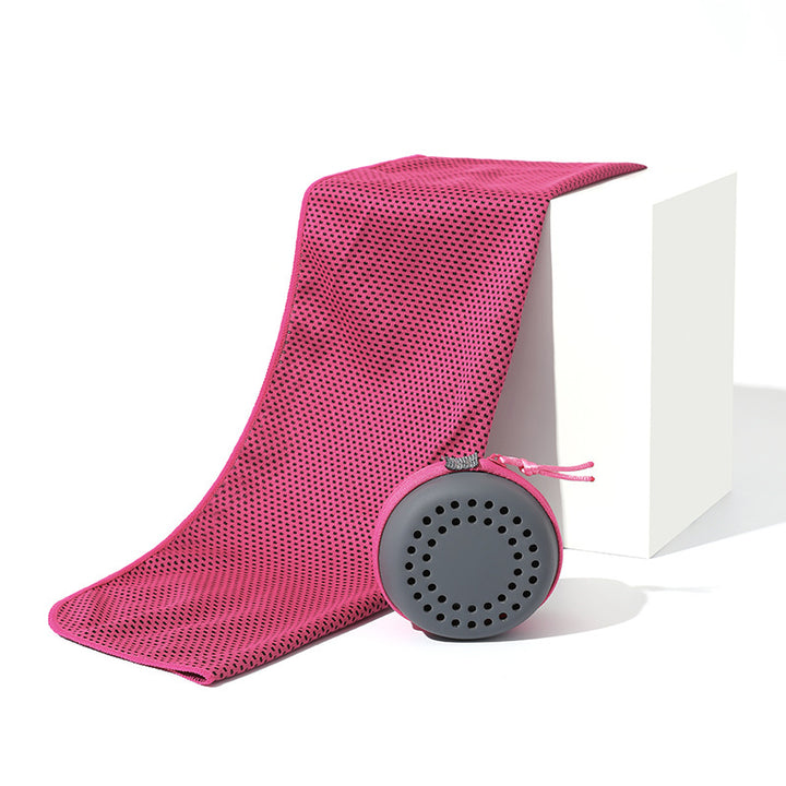 Ladies Cooling Microfiber Towel with Storage Case Kalsten