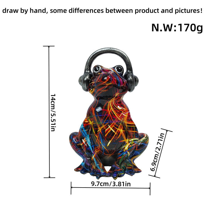 Musical Frog Sculpture Kalsten