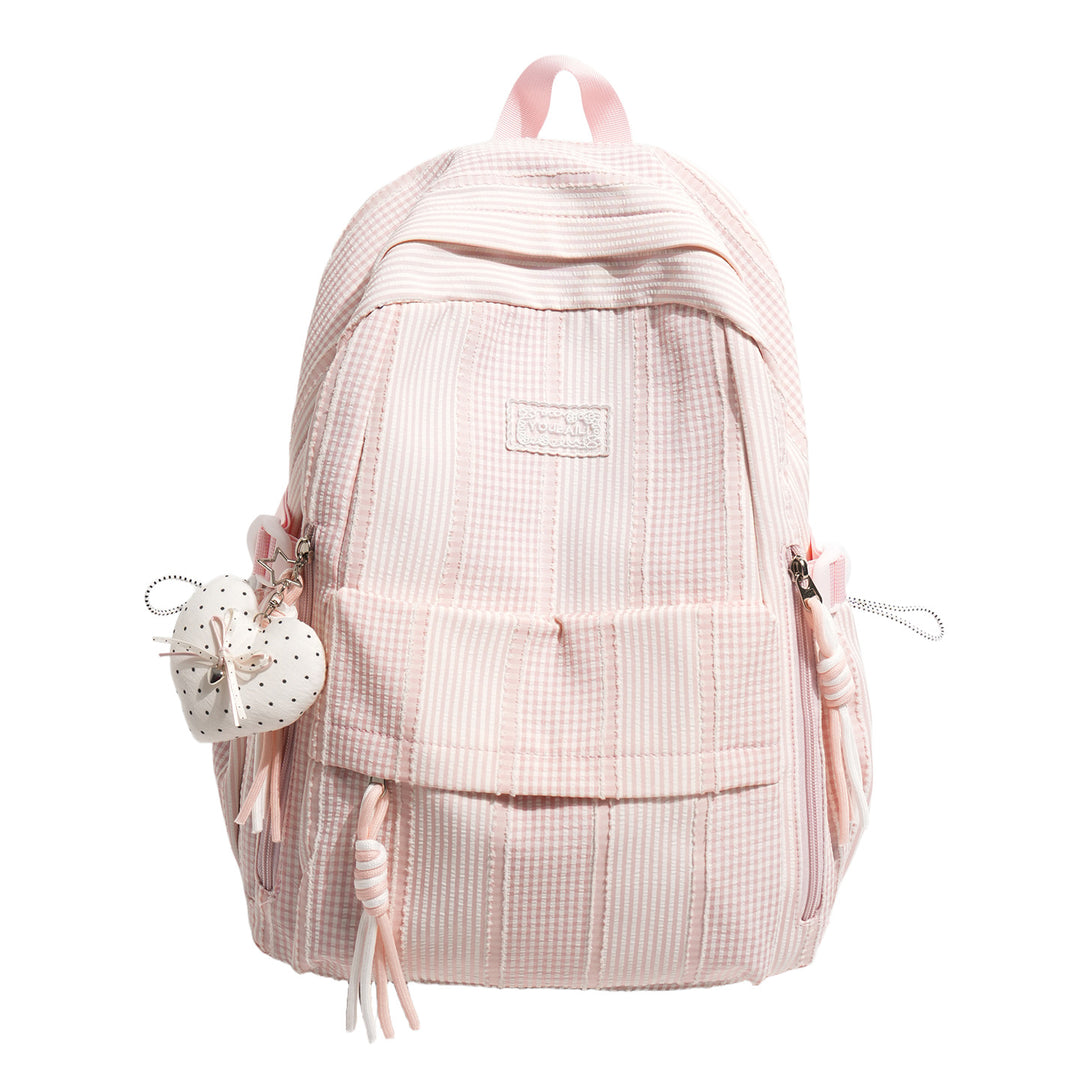 Stylish Striped Casual Backpack Kalsten