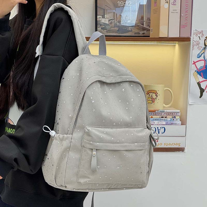 Star-Embellished Backpack Kalsten