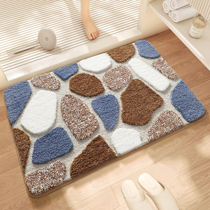 Plush Decorative Bath Mat Kalsten