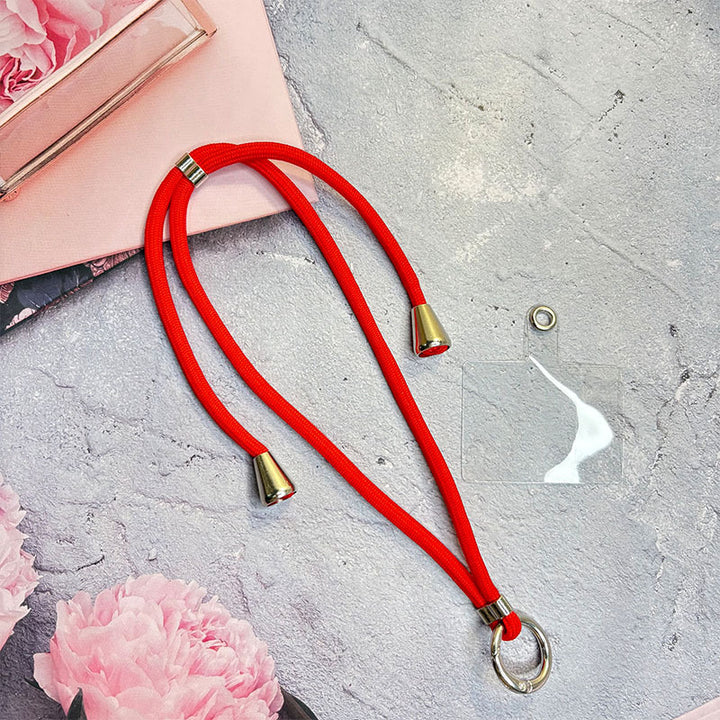 Adjustable Phone Lanyard with Quick-Release Mechanism Kalsten