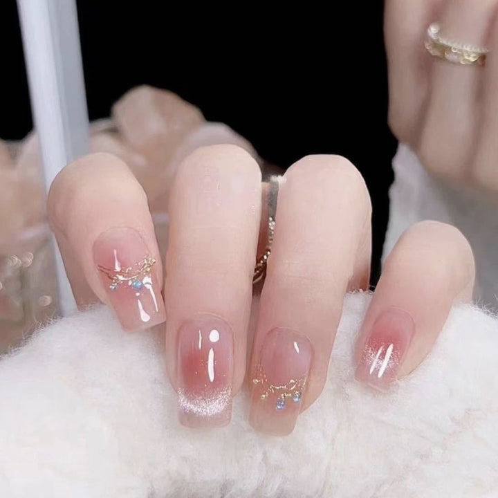 Elegant Gradient Press-On Nail Set Kalsten