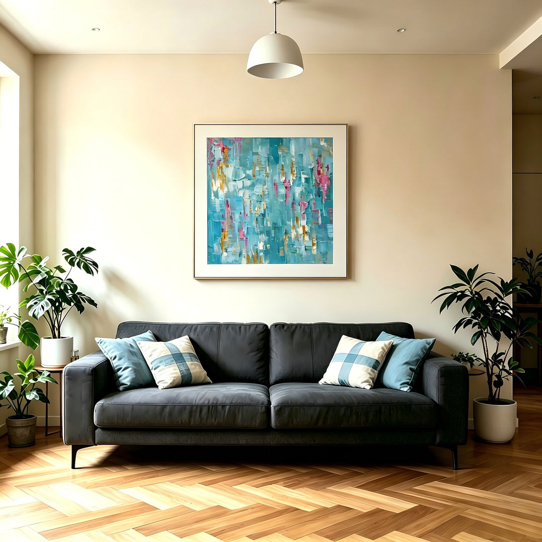 Abstract Impressionist Canvas Art