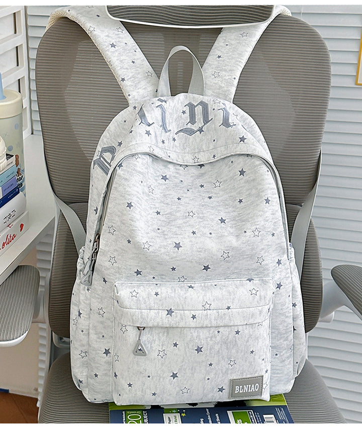 Star Print Fashion Backpack Kalsten