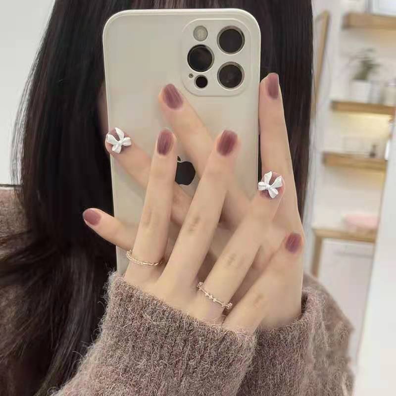 Floral Art Press-On Nail Set