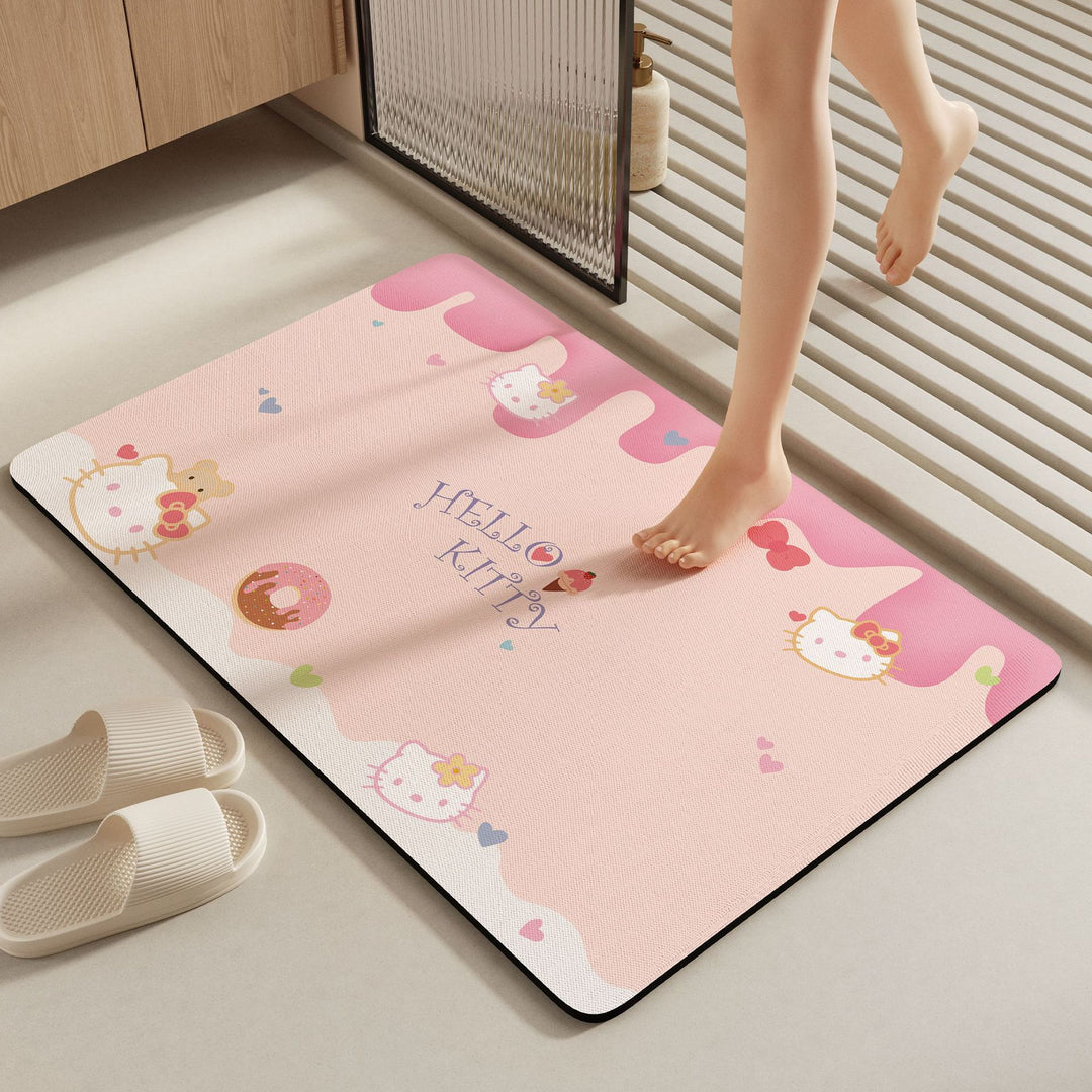 Cute Animal-Themed Bathroom Mat Kalsten