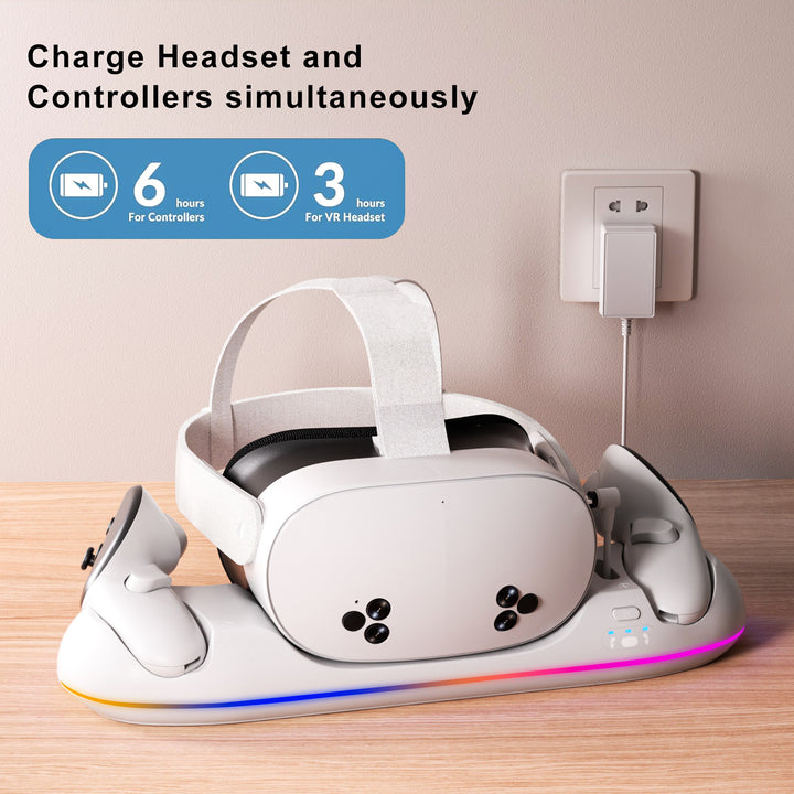 VR-Headset Stand with Practical Storage Compartments Kalsten