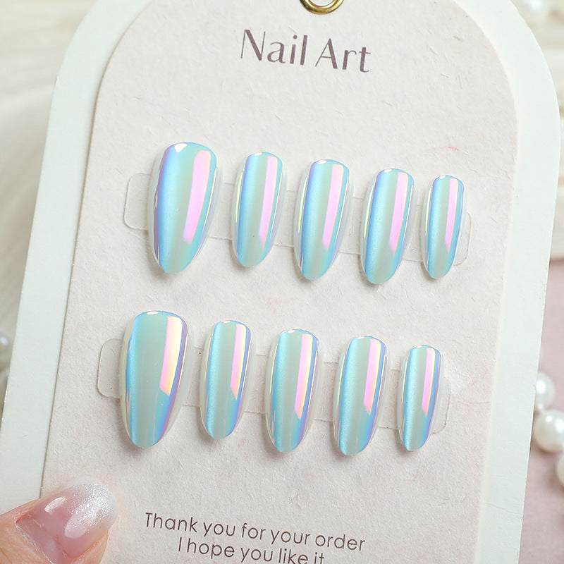 Glossy Ombre Press-On Nail Set