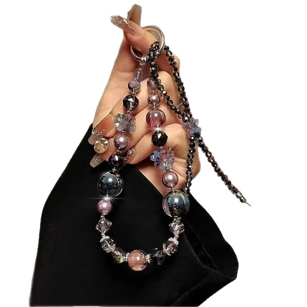 Decorative Beaded Phone Lanyard Holder Kalsten