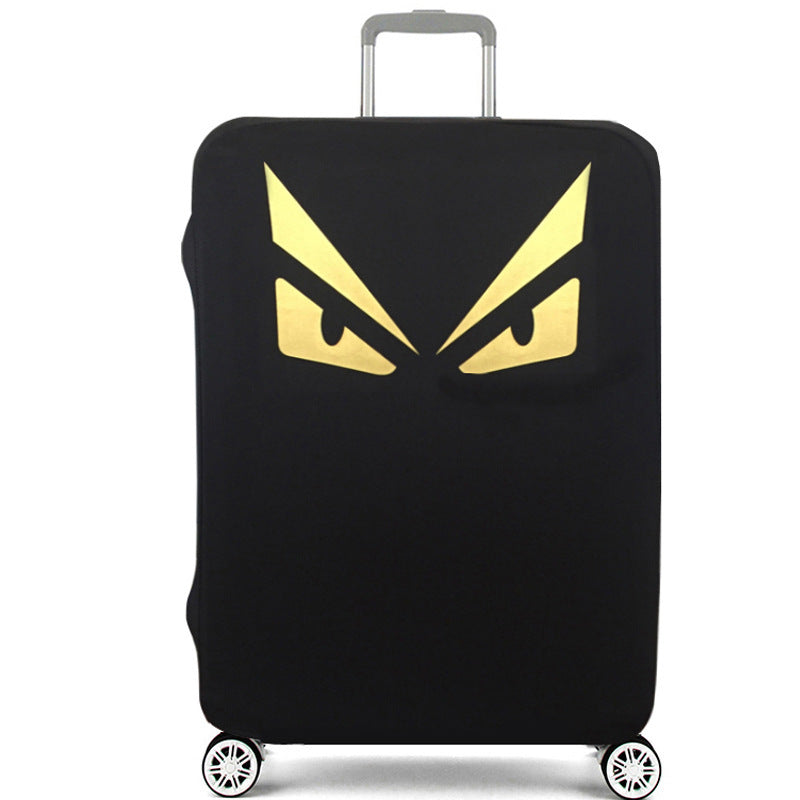 Women's hard-shell suitcase in creative Shiba motif Kalsten