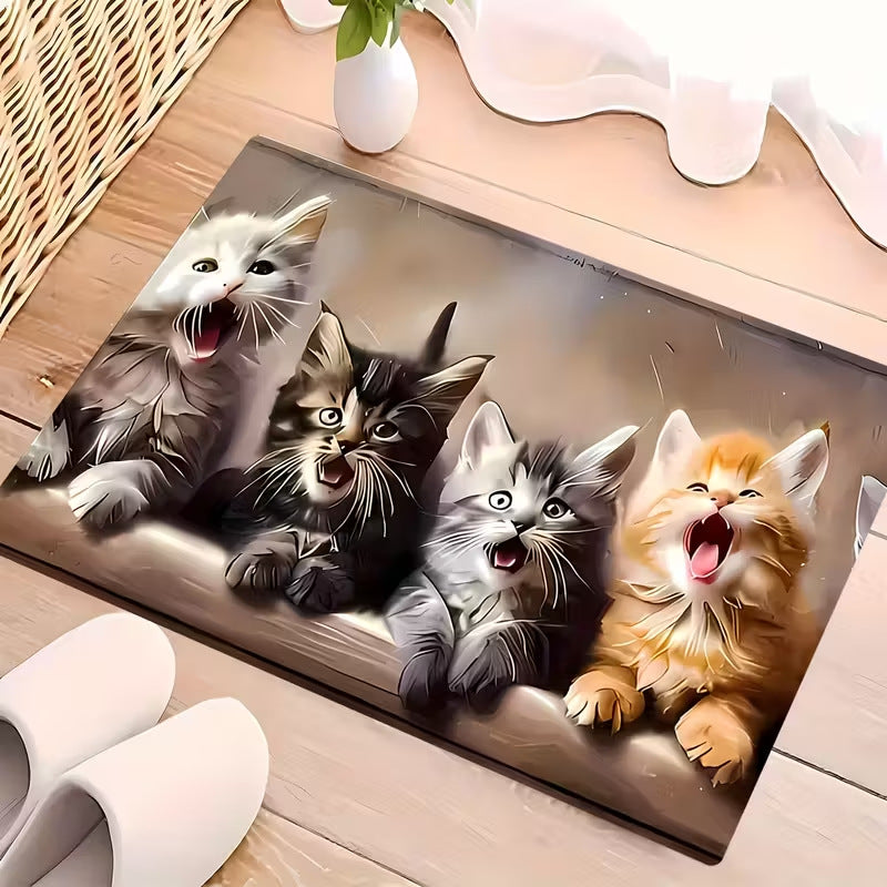 Cozy Plush Floor Mat for Home