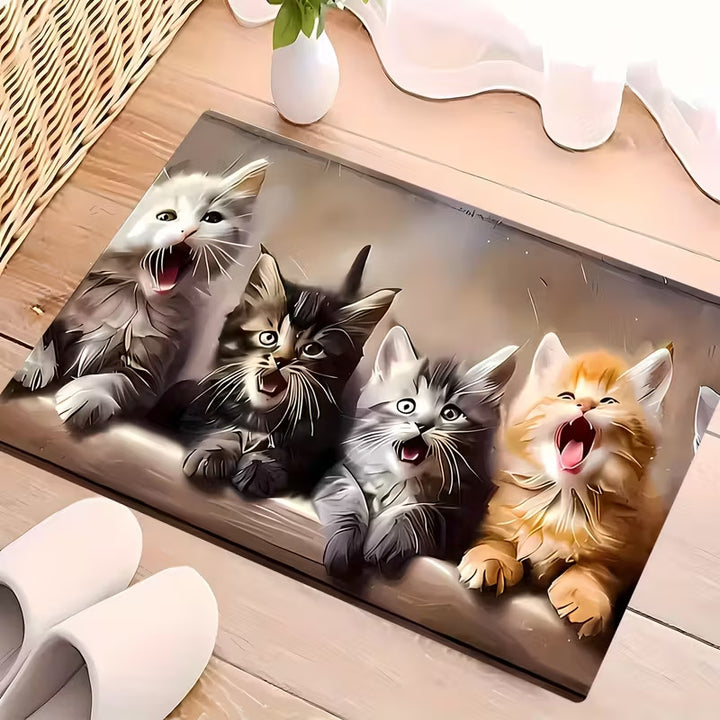 Cozy Plush Floor Mat for Home