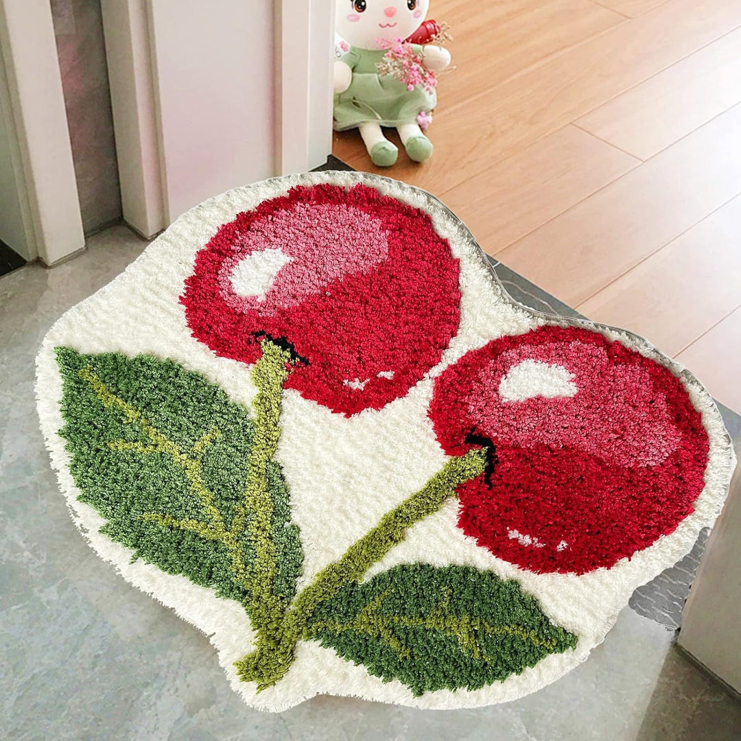 Lemon Slice Shape Bath Mat Kalsten