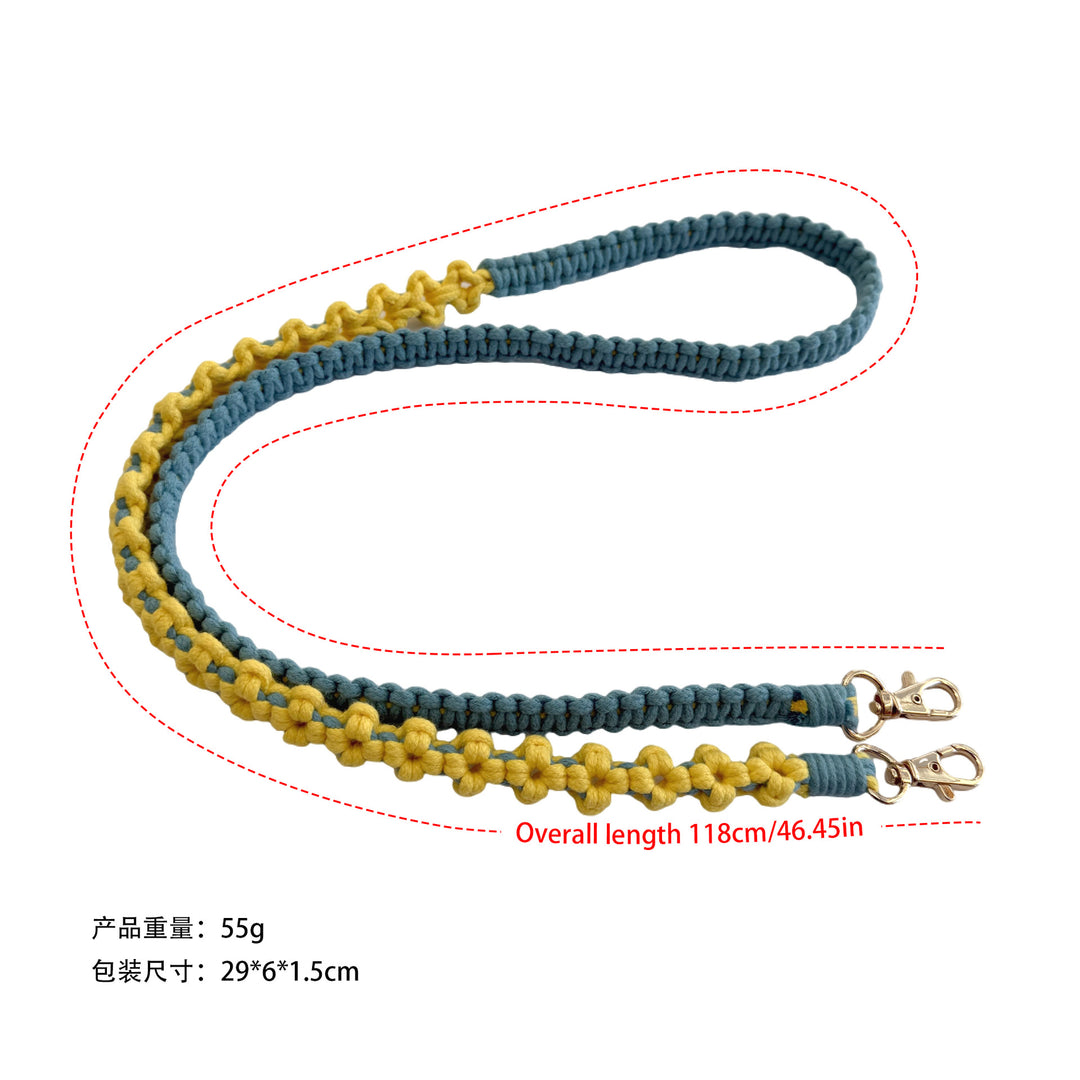 Decorative Macrame Pet Leash Kalsten