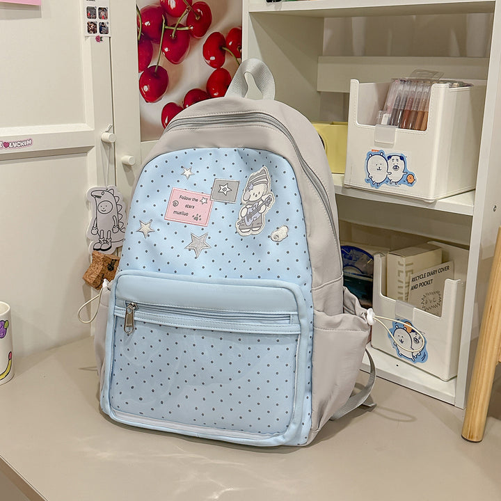Fun-Themed Illustrated Backpack Kalsten