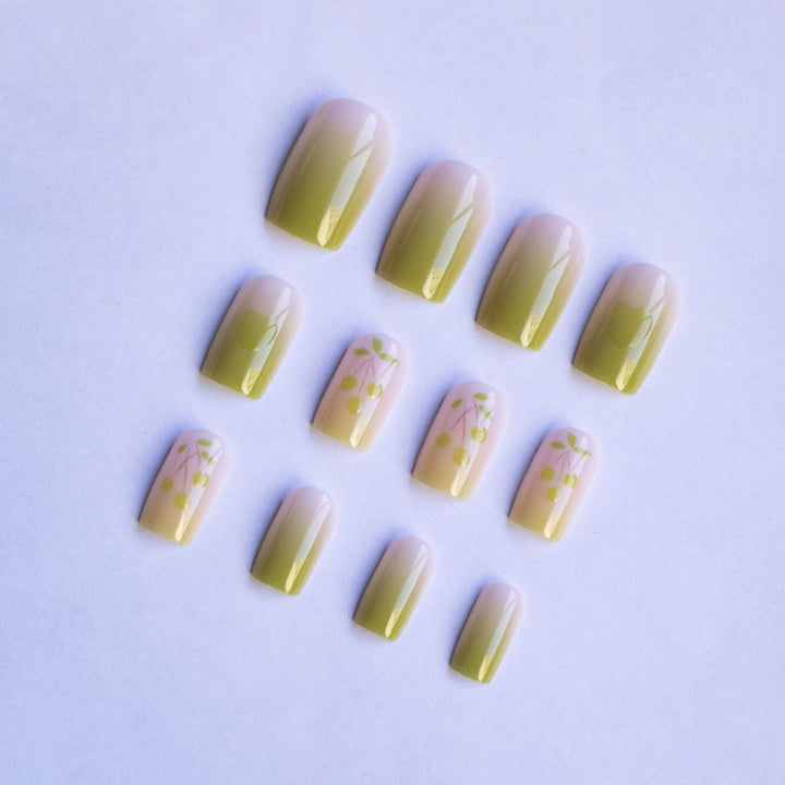 Artistic Floral Ombre Nail Art Kit