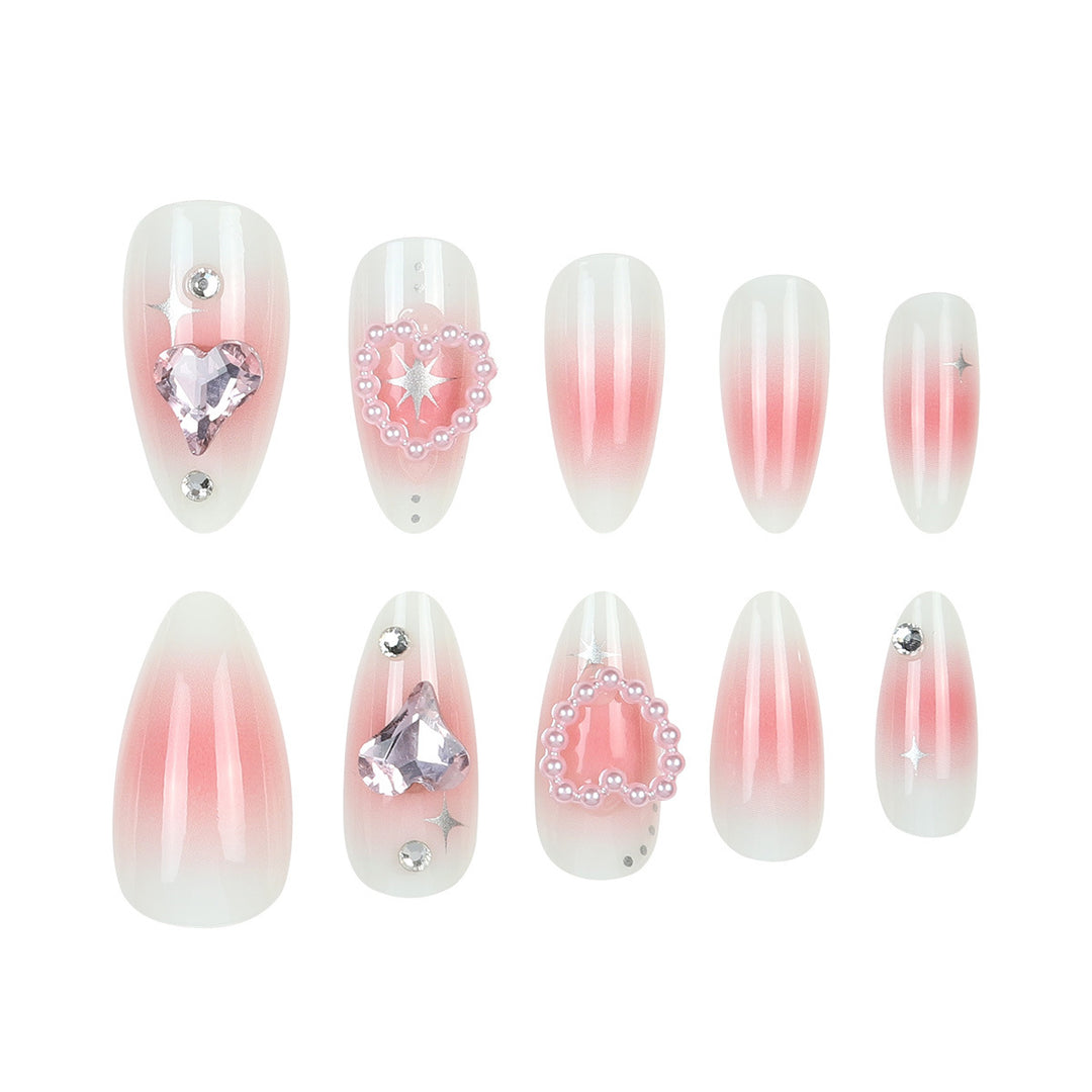 Artistic Stiletto Tip Nail Art Kalsten