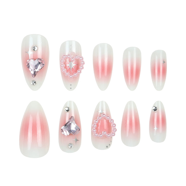 Artistic Stiletto Tip Nail Art Kalsten