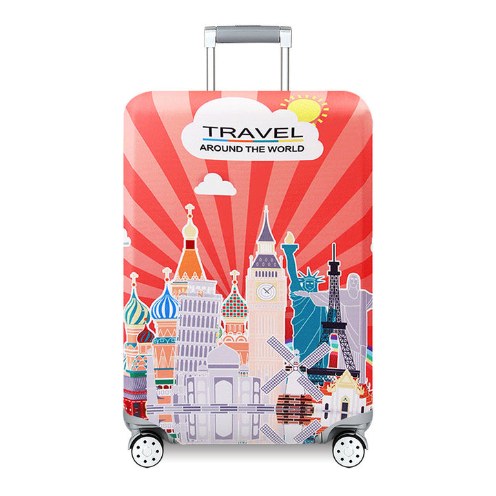 Women's Travel Suitcase with Colorful Floral Design Kalsten