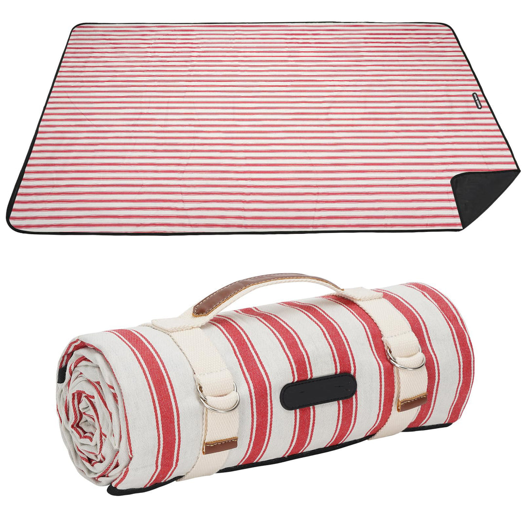 Unisex Picnic blanket with water-repellent underside and carrying handle Kalsten
