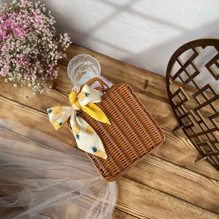 Ladies stylish rattan crossbody bag Kalsten