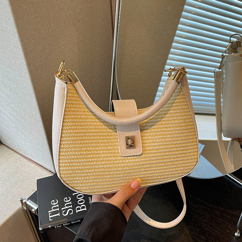 Woven Shoulder Bag